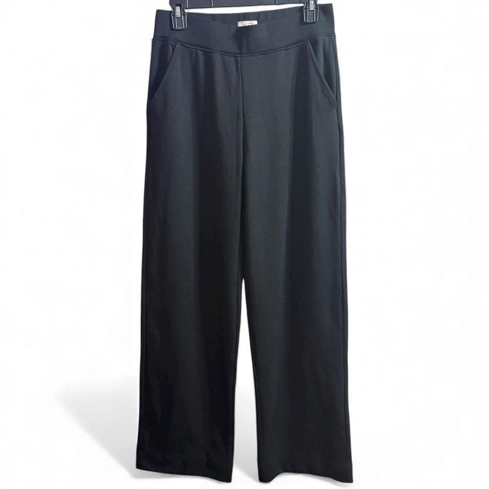 AYR High Hopes Black Wide Leg Pull On Pants Trousers Women’s M Cozy Casual Gift - Picture 5 of 9